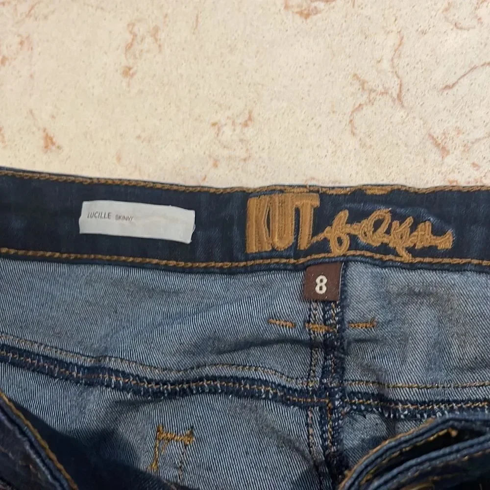Kut from the Kloth Lucille skinny jeans SZ 8
